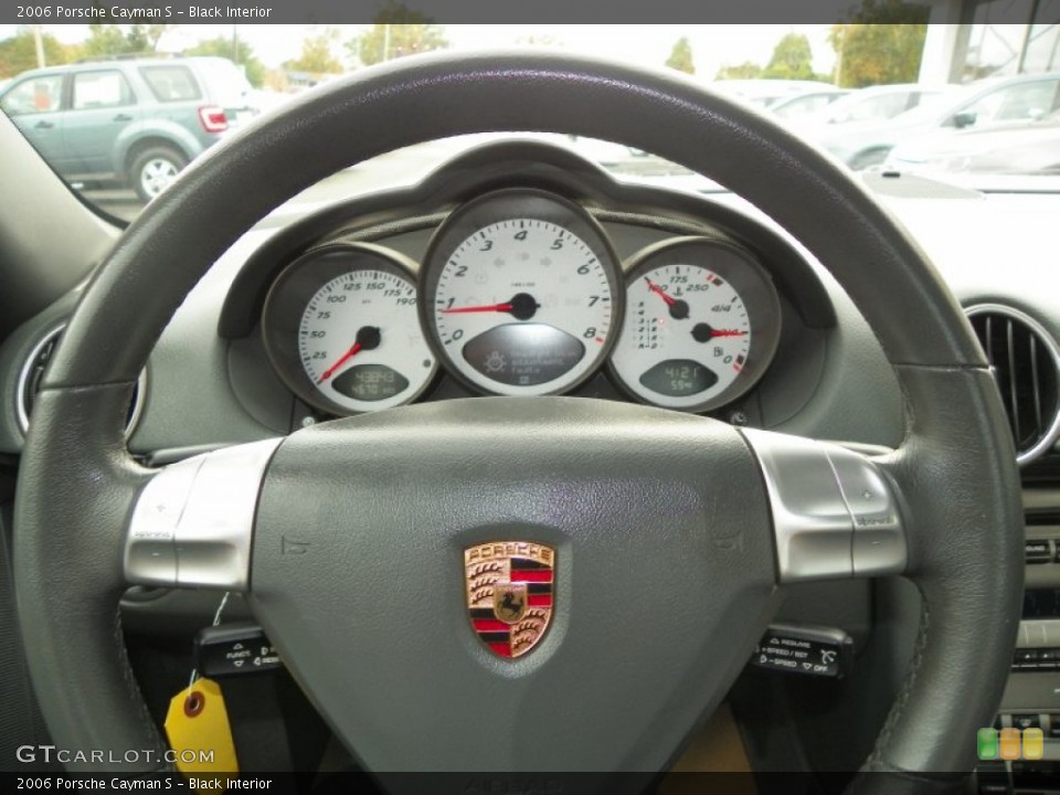 Black Interior Gauges for the 2006 Porsche Cayman S #55232989