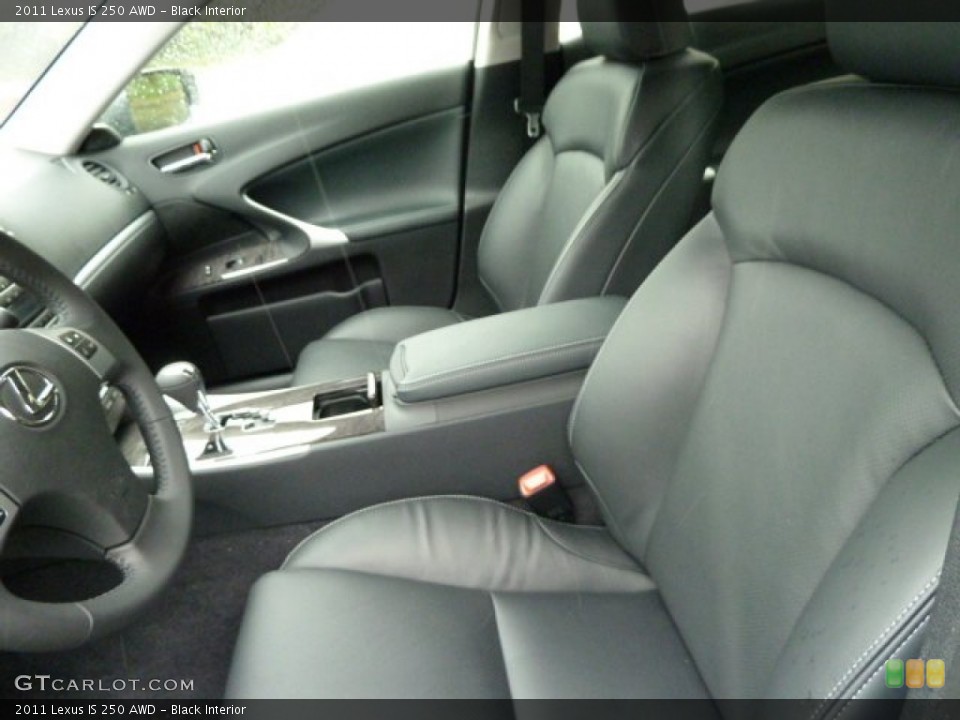 Black Interior Photo for the 2011 Lexus IS 250 AWD #55233205