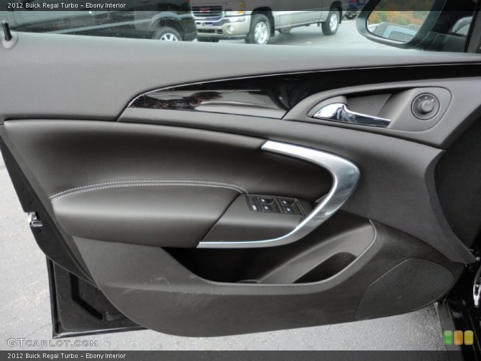 Ebony Interior Door Panel for the 2012 Buick Regal Turbo #55234354