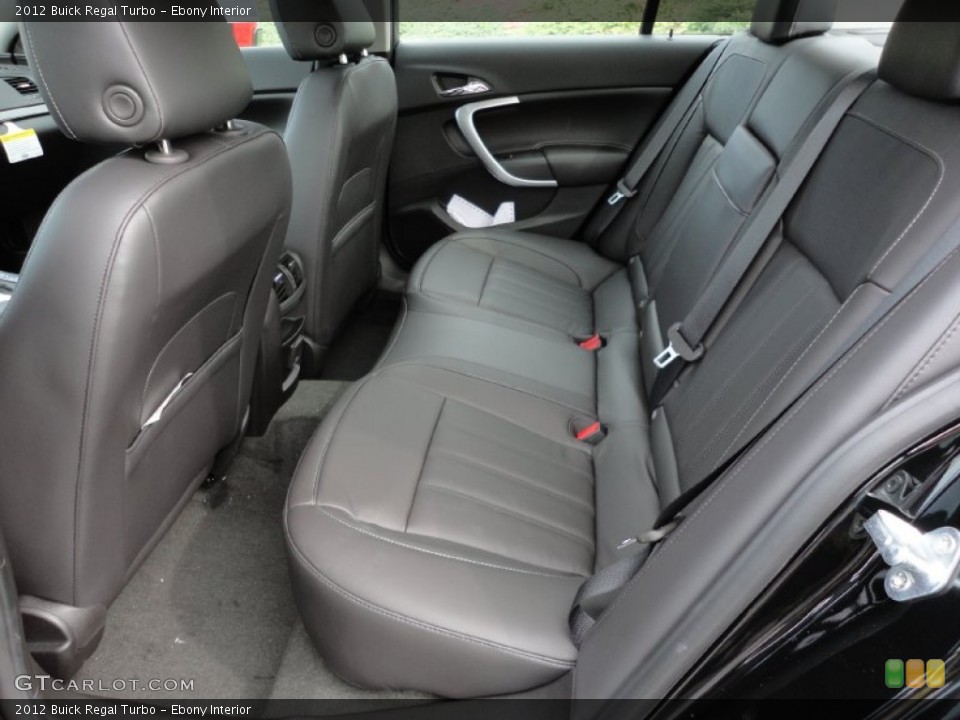 Ebony Interior Photo for the 2012 Buick Regal Turbo #55234357
