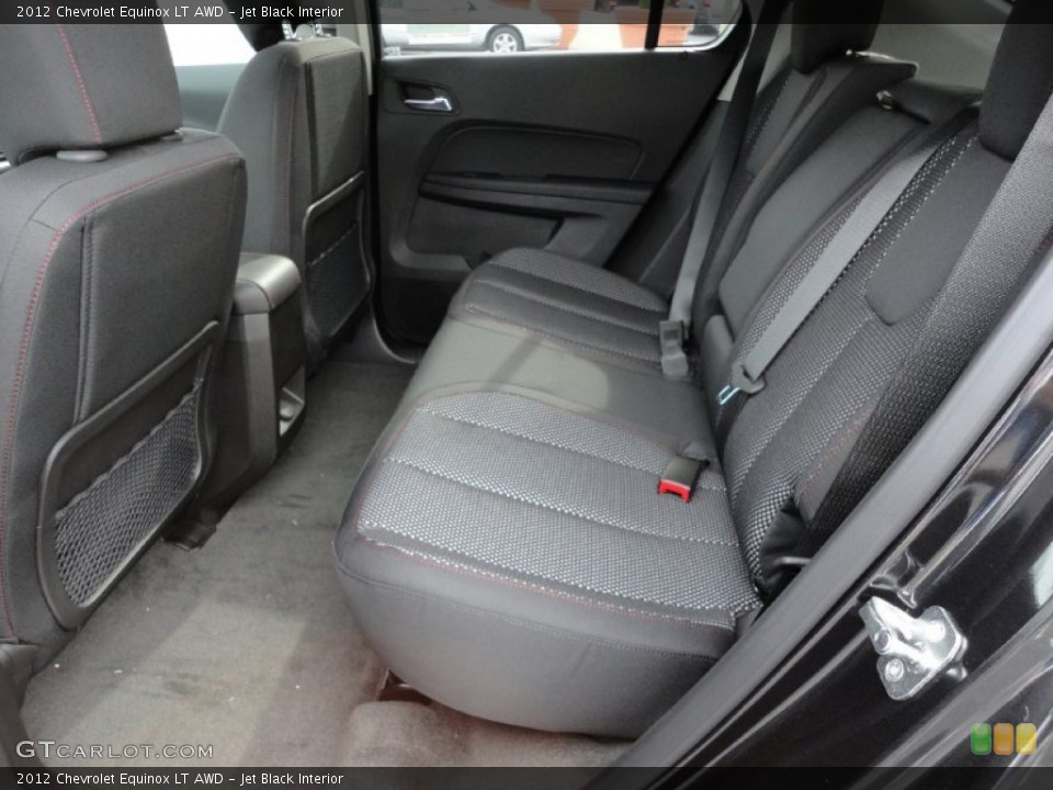 Jet Black Interior Photo for the 2012 Chevrolet Equinox LT AWD #55235317