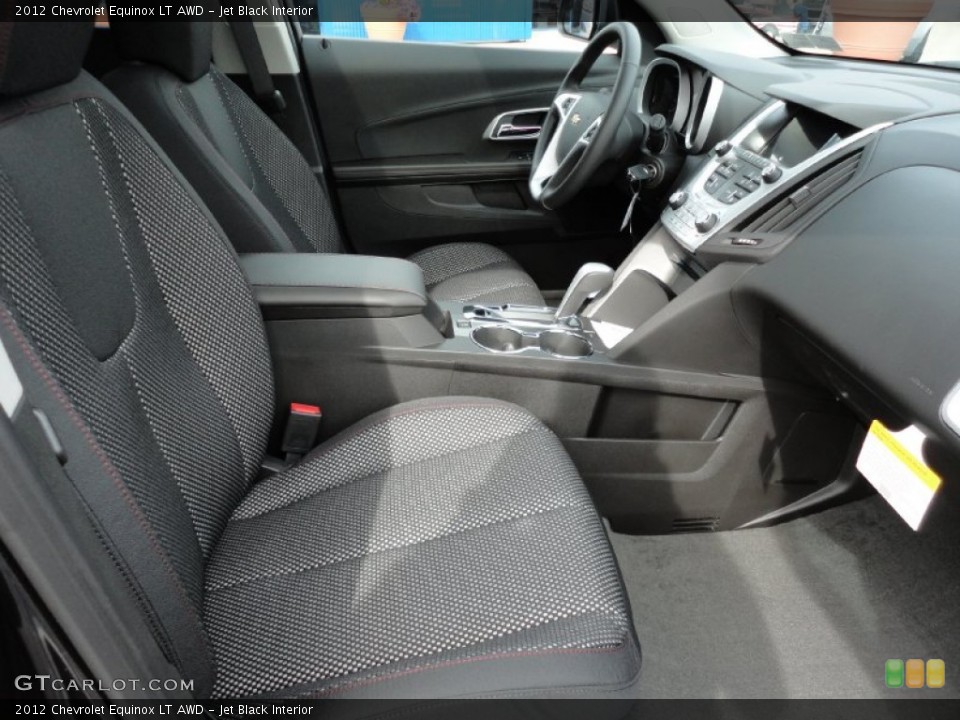 Jet Black Interior Photo for the 2012 Chevrolet Equinox LT AWD #55235326