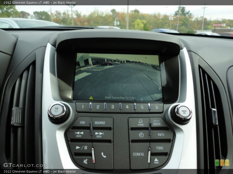 Jet Black Interior Controls for the 2012 Chevrolet Equinox LT AWD #55235329
