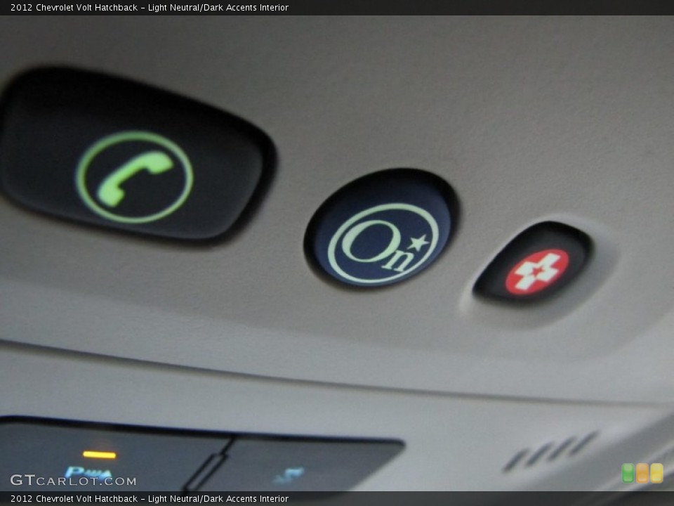 Light Neutral/Dark Accents Interior Controls for the 2012 Chevrolet Volt Hatchback #55237773