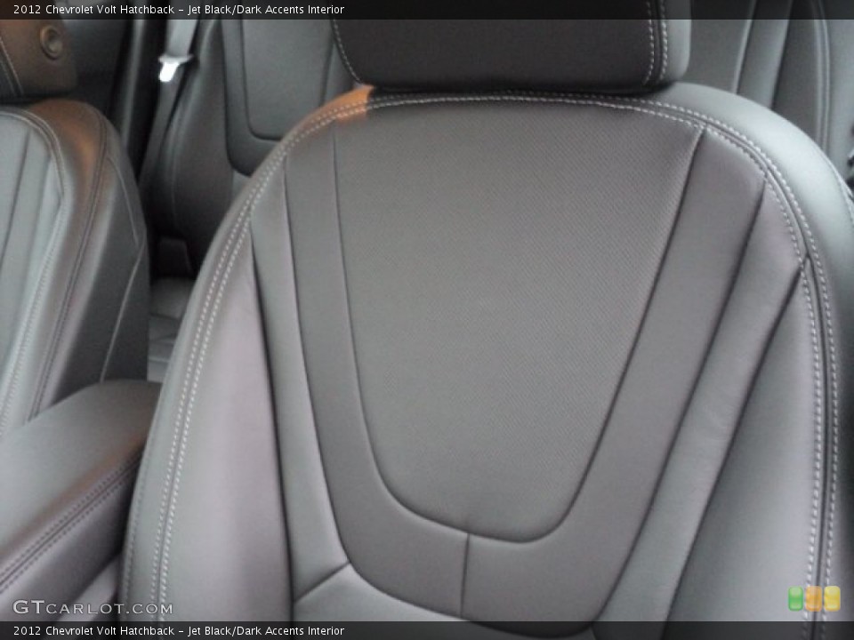 Jet Black/Dark Accents Interior Photo for the 2012 Chevrolet Volt Hatchback #55238419