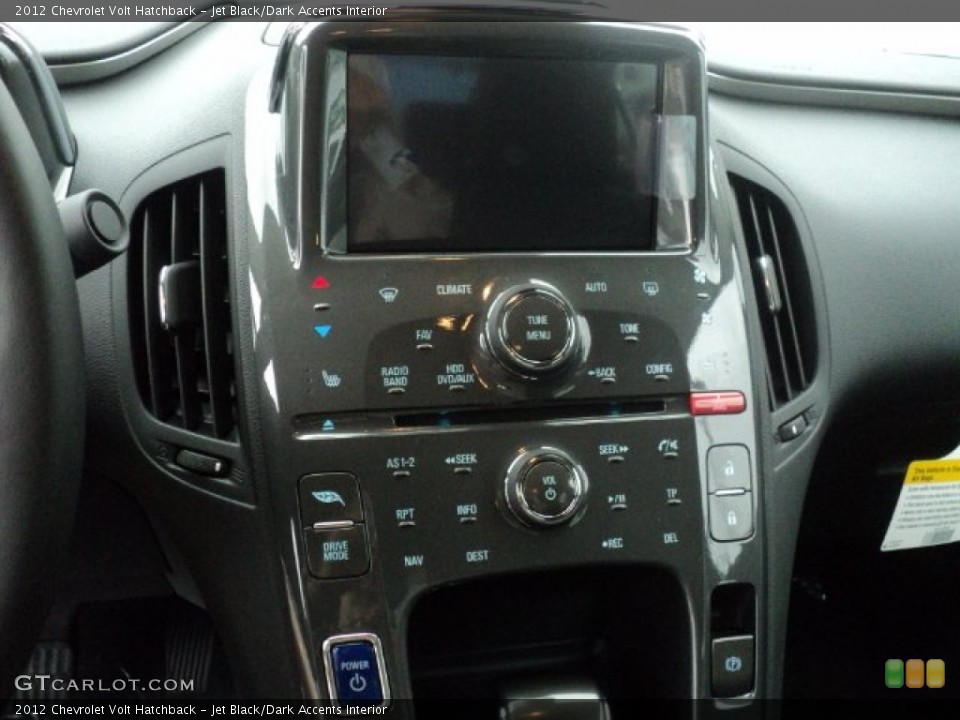 Jet Black/Dark Accents Interior Controls for the 2012 Chevrolet Volt Hatchback #55238437
