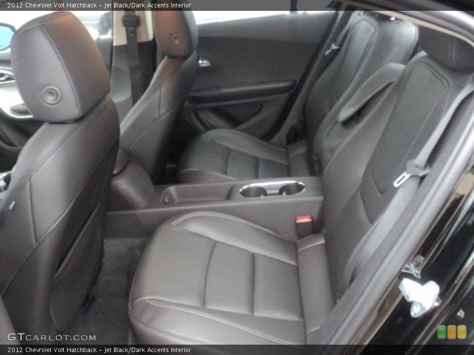 Jet Black/Dark Accents Interior Photo for the 2012 Chevrolet Volt Hatchback #55238464