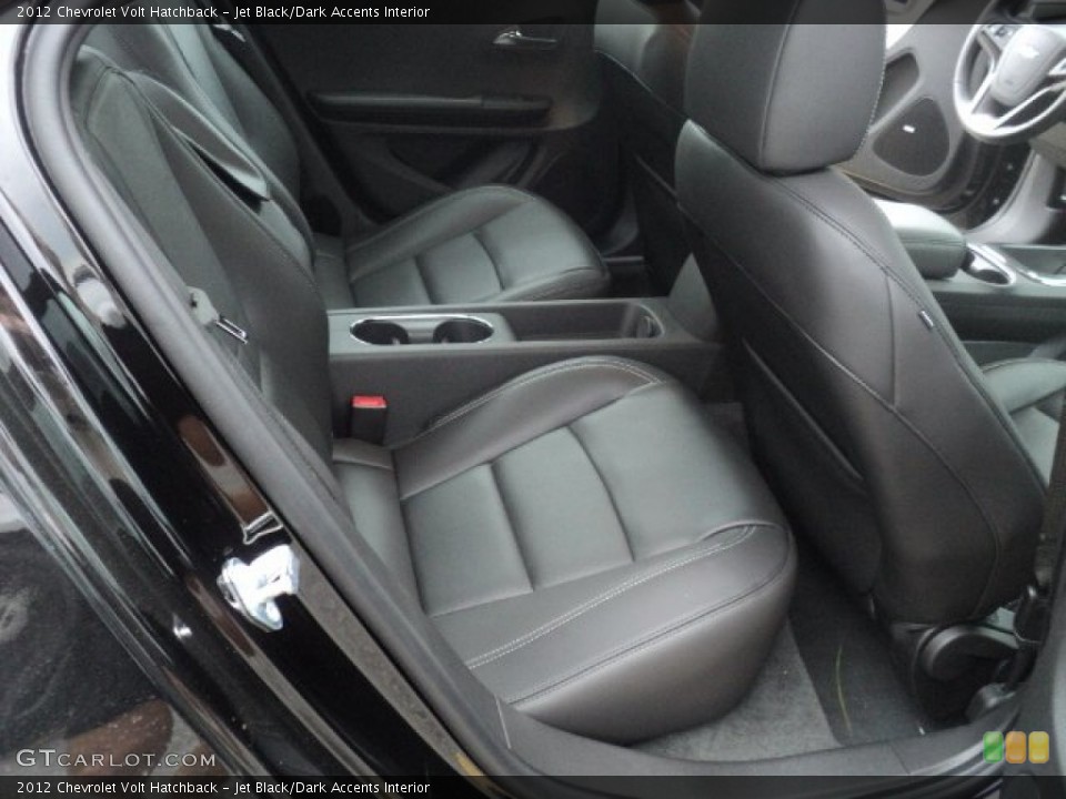 Jet Black/Dark Accents Interior Photo for the 2012 Chevrolet Volt Hatchback #55238488