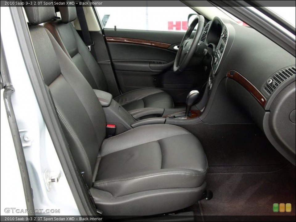 Black Interior Photo for the 2010 Saab 9-3 2.0T Sport Sedan XWD #55239169