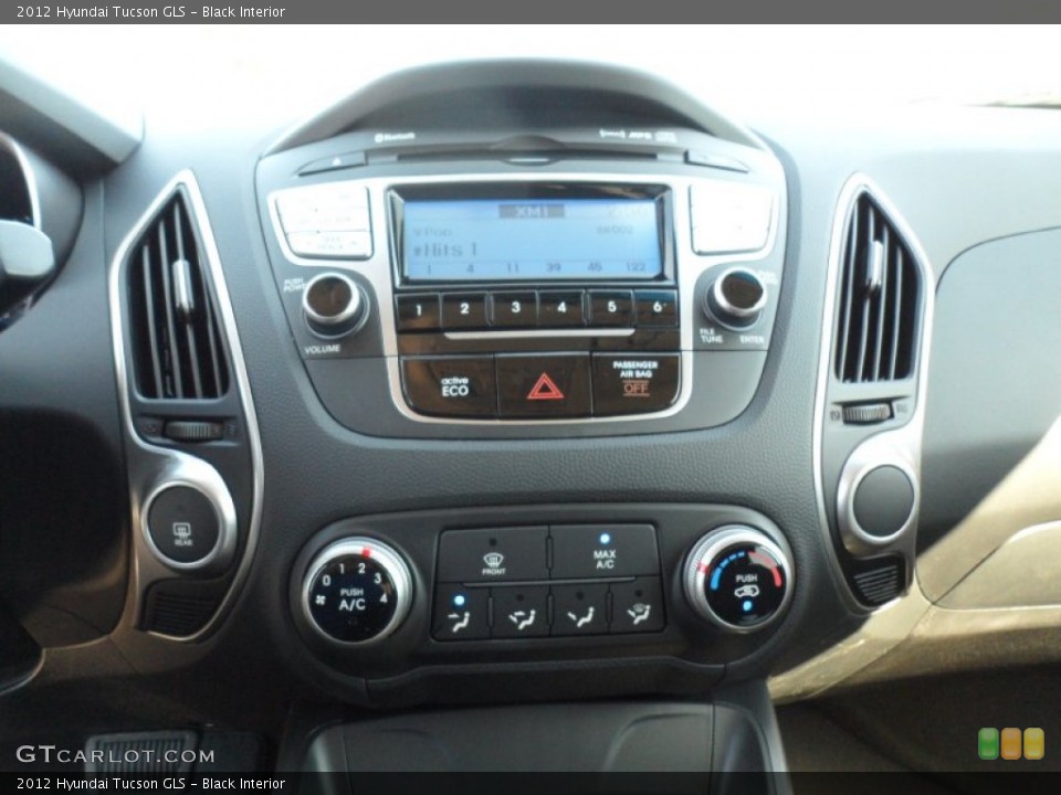 Black Interior Dashboard for the 2012 Hyundai Tucson GLS #55242043