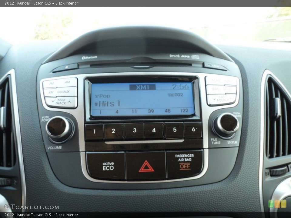 Black Interior Dashboard for the 2012 Hyundai Tucson GLS #55242052