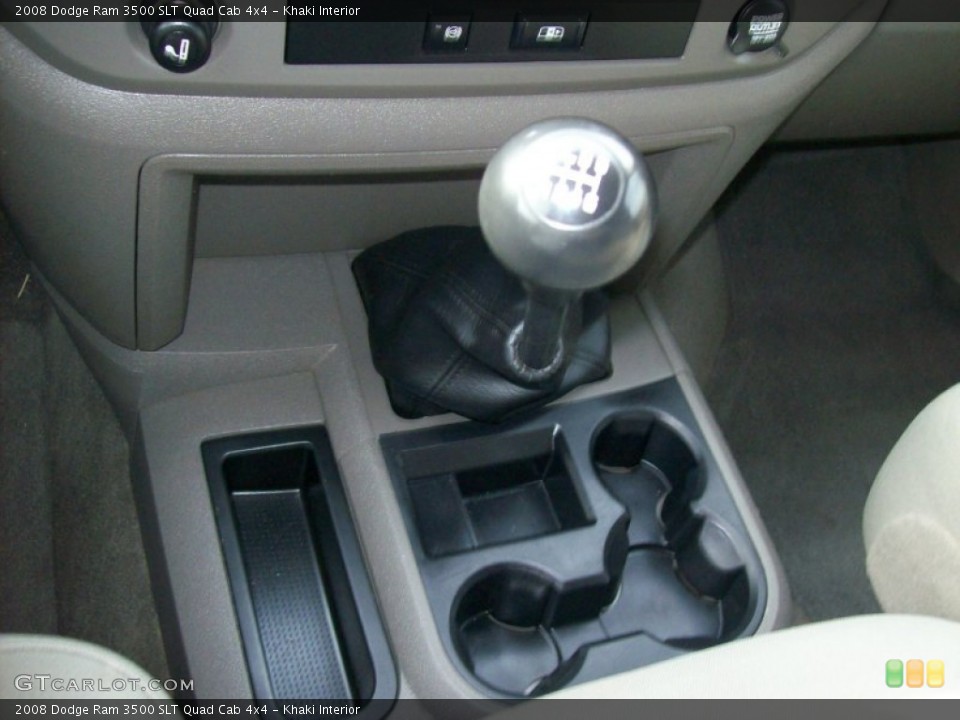 Khaki Interior Transmission for the 2008 Dodge Ram 3500 SLT Quad Cab 4x4 #55242712