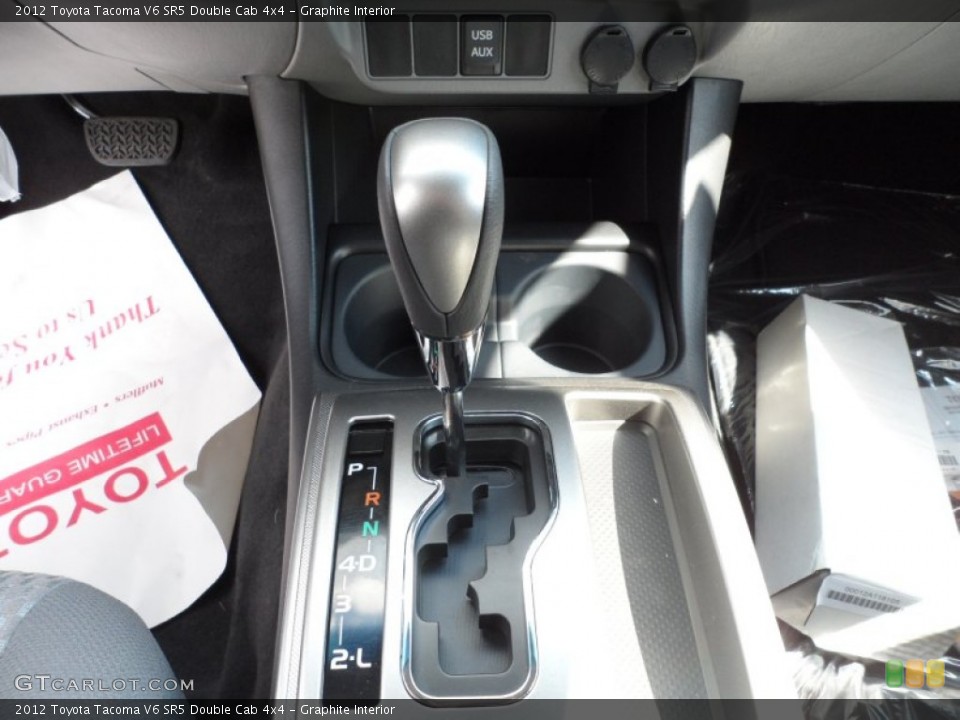 Graphite Interior Transmission for the 2012 Toyota Tacoma V6 SR5 Double Cab 4x4 #55244656