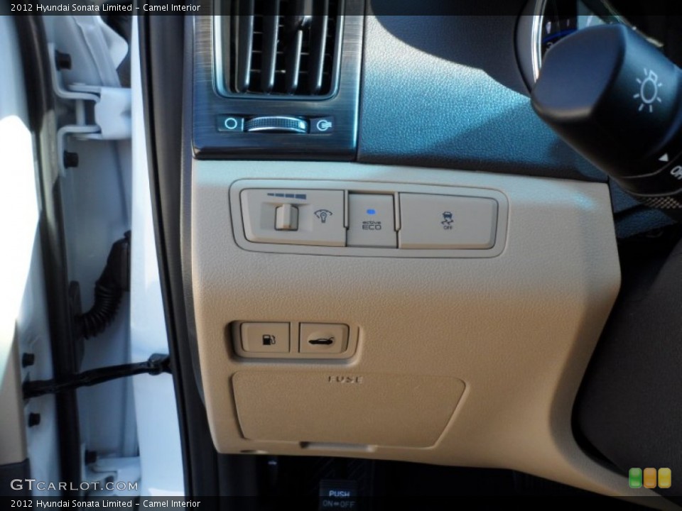 Camel Interior Controls for the 2012 Hyundai Sonata Limited #55244985