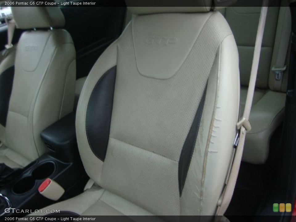 Light Taupe Interior Photo for the 2006 Pontiac G6 GTP Coupe #55247911