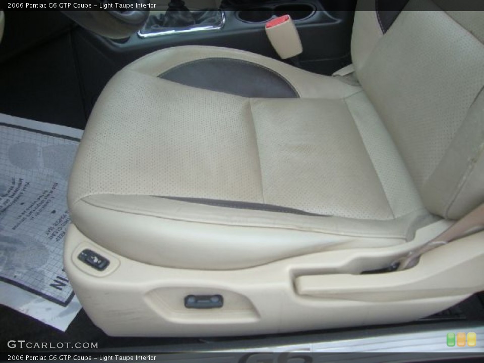Light Taupe Interior Photo for the 2006 Pontiac G6 GTP Coupe #55247920