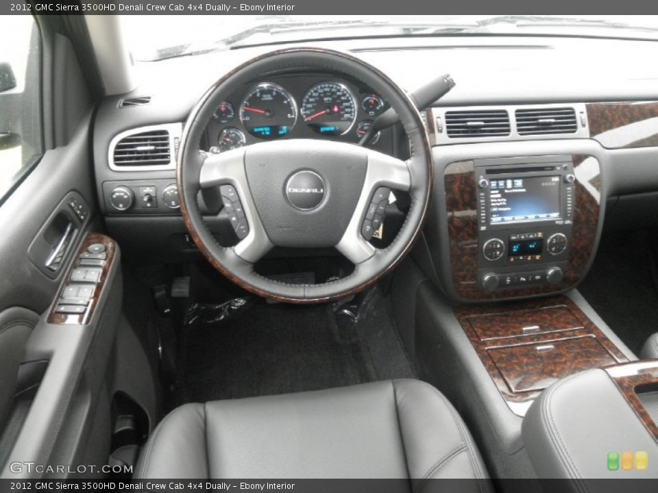 Ebony Interior Dashboard for the 2012 GMC Sierra 3500HD Denali Crew Cab 4x4 Dually #55249633