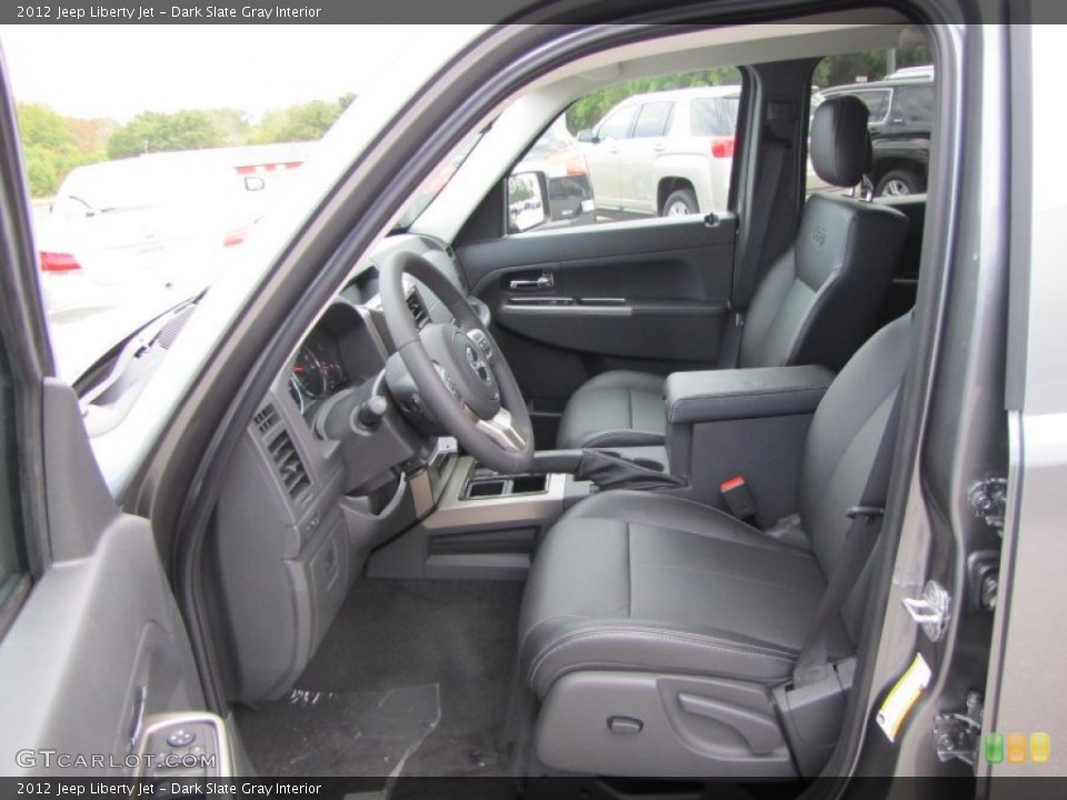 Dark Slate Gray Interior Photo for the 2012 Jeep Liberty Jet #55249975