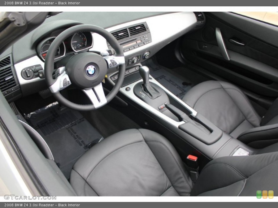 Black Interior Photo for the 2008 BMW Z4 3.0si Roadster #55252942