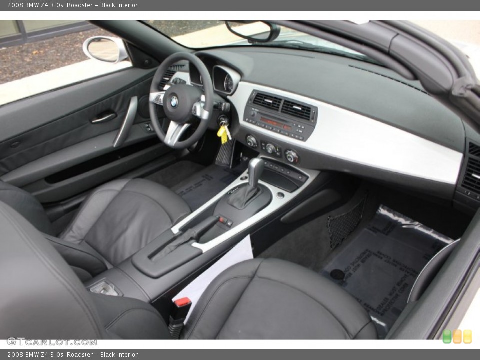 Black Interior Photo for the 2008 BMW Z4 3.0si Roadster #55252948