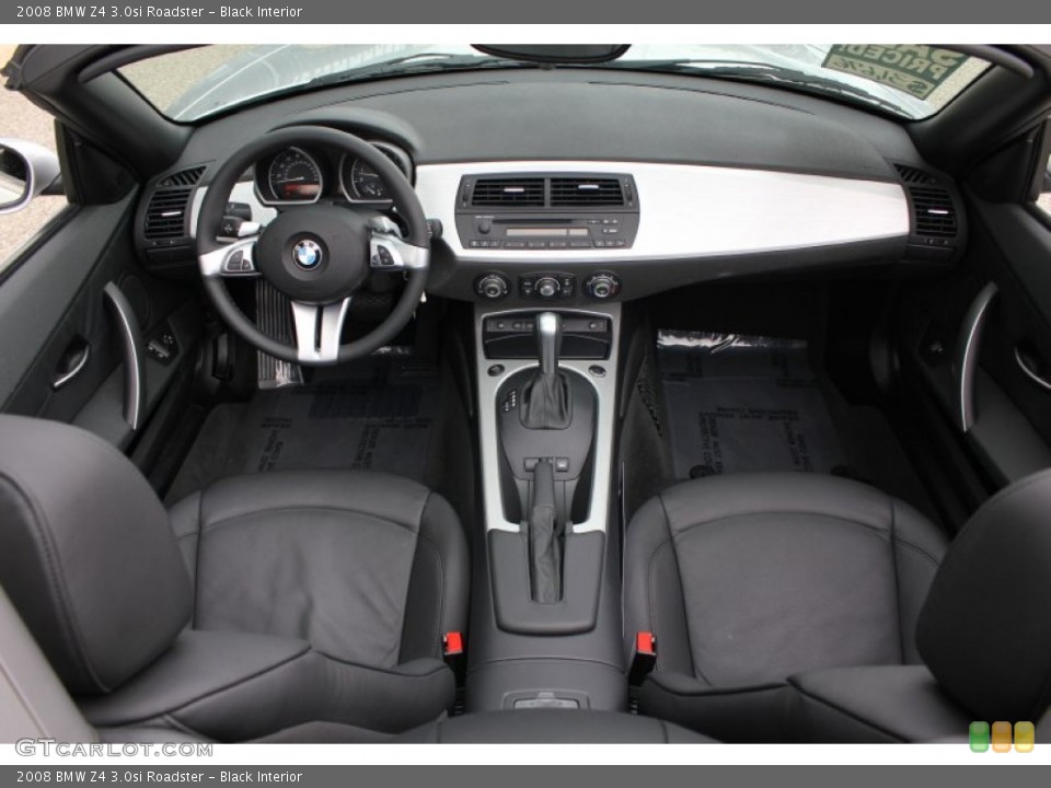 Black Interior Dashboard for the 2008 BMW Z4 3.0si Roadster #55252957