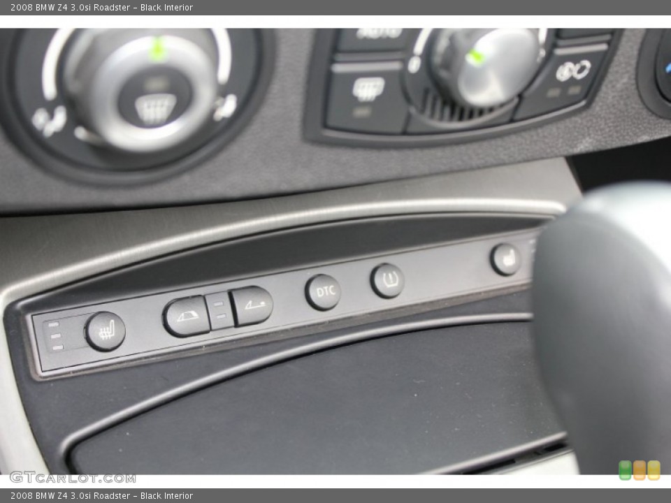 Black Interior Controls for the 2008 BMW Z4 3.0si Roadster #55252996