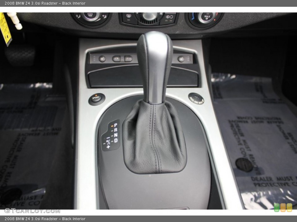 Black Interior Transmission for the 2008 BMW Z4 3.0si Roadster #55253002