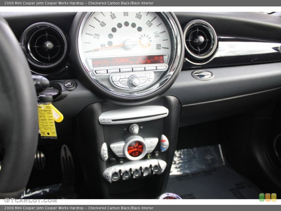 Checkered Carbon Black/Black Interior Dashboard for the 2009 Mini Cooper John Cooper Works Hardtop #55253203