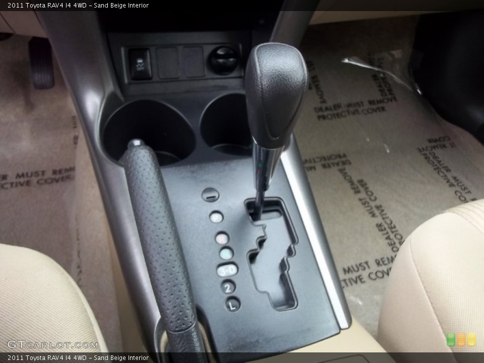 Sand Beige Interior Transmission for the 2011 Toyota RAV4 I4 4WD #55253554