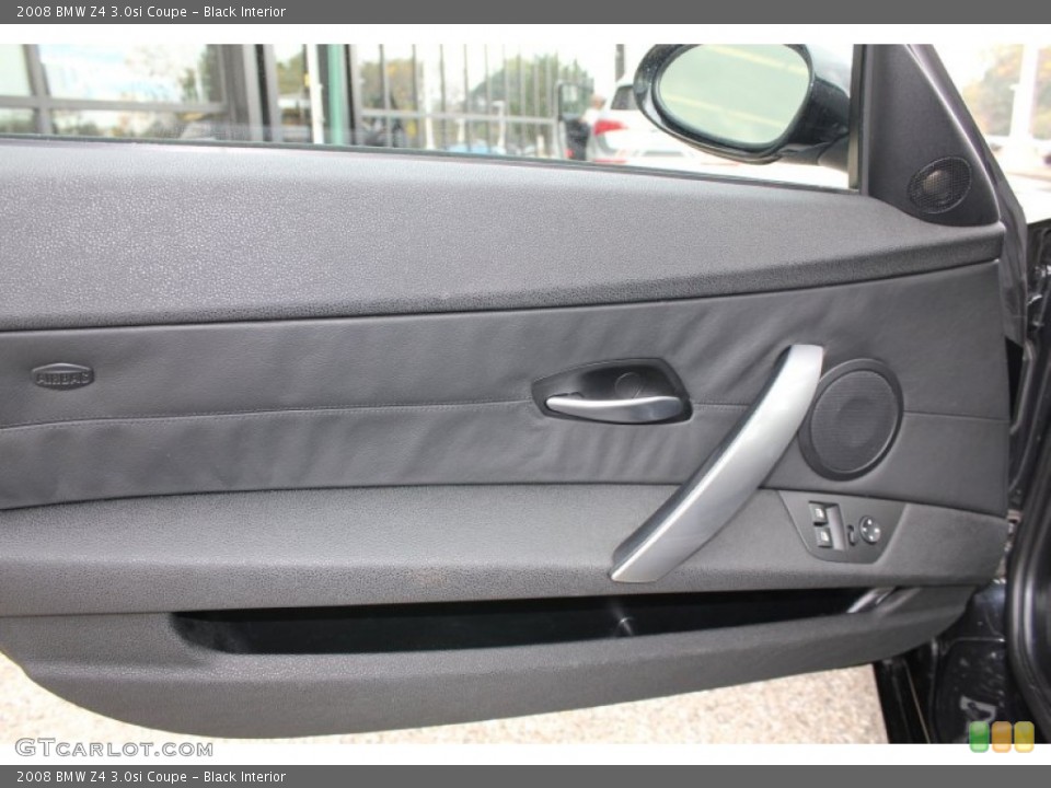 Black Interior Door Panel for the 2008 BMW Z4 3.0si Coupe #55254350
