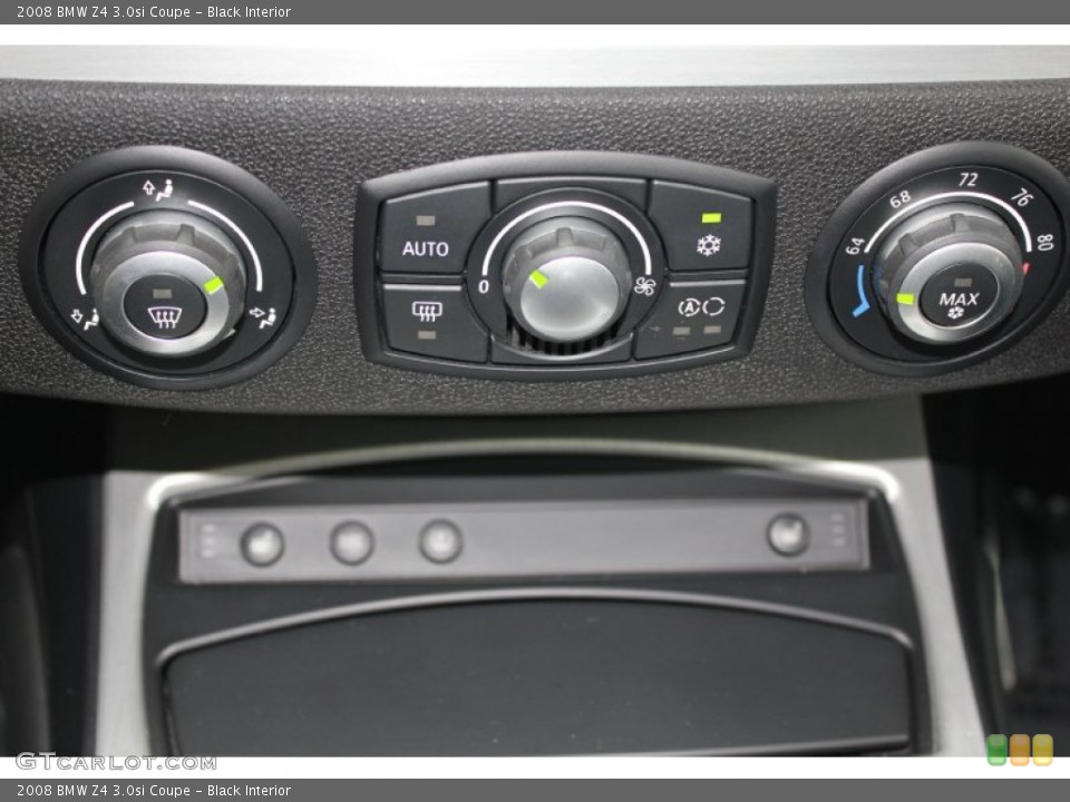Black Interior Controls for the 2008 BMW Z4 3.0si Coupe #55254412