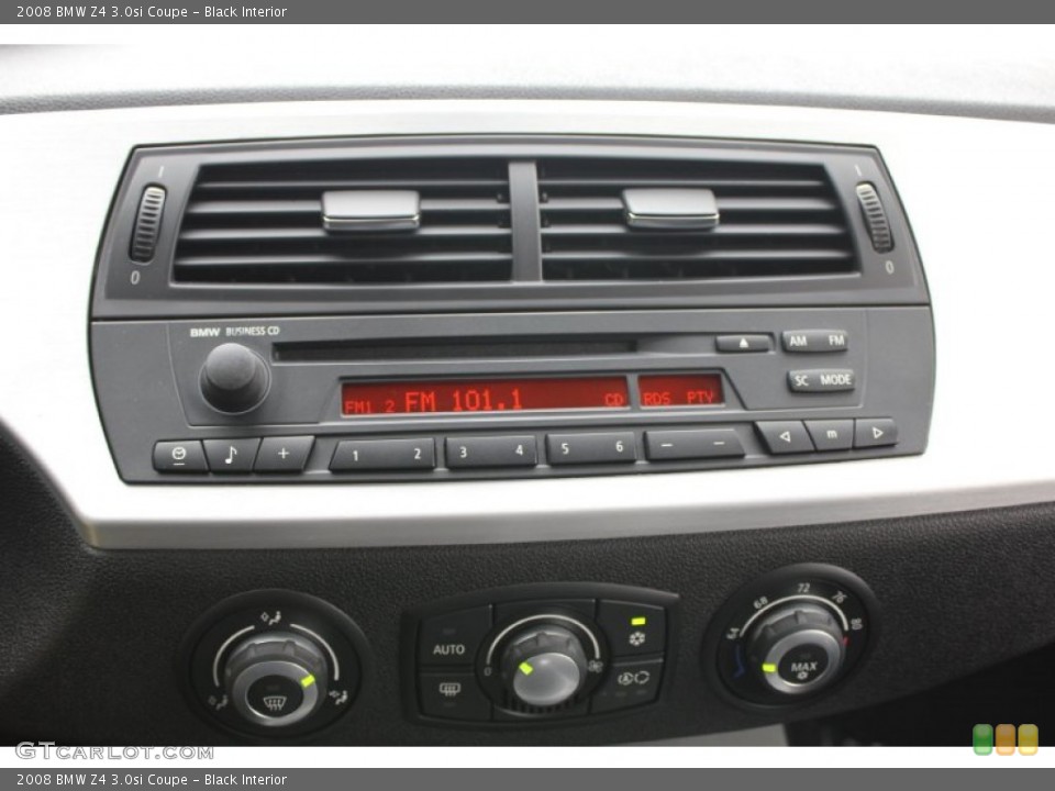Black Interior Controls for the 2008 BMW Z4 3.0si Coupe #55254421