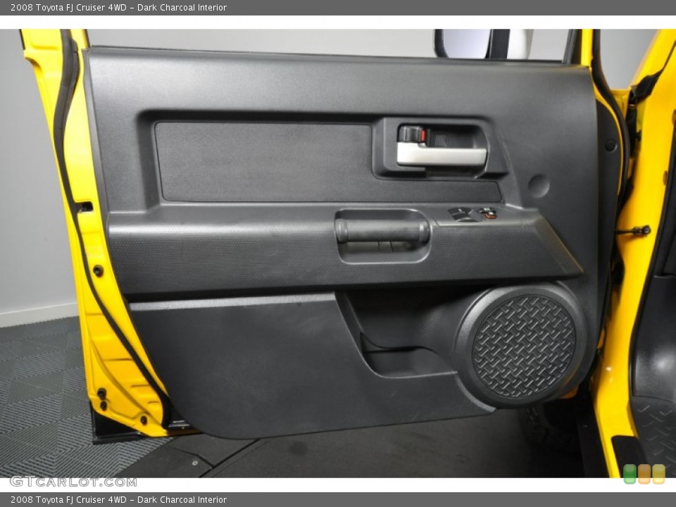 Dark Charcoal Interior Door Panel for the 2008 Toyota FJ Cruiser 4WD #55254919