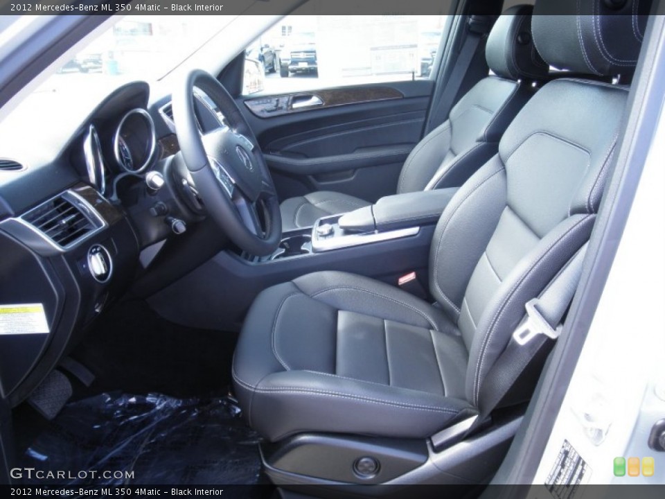 Black Interior Photo for the 2012 Mercedes-Benz ML 350 4Matic #55256917