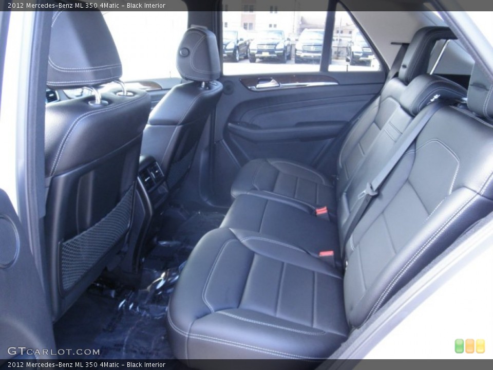 Black Interior Photo for the 2012 Mercedes-Benz ML 350 4Matic #55256926