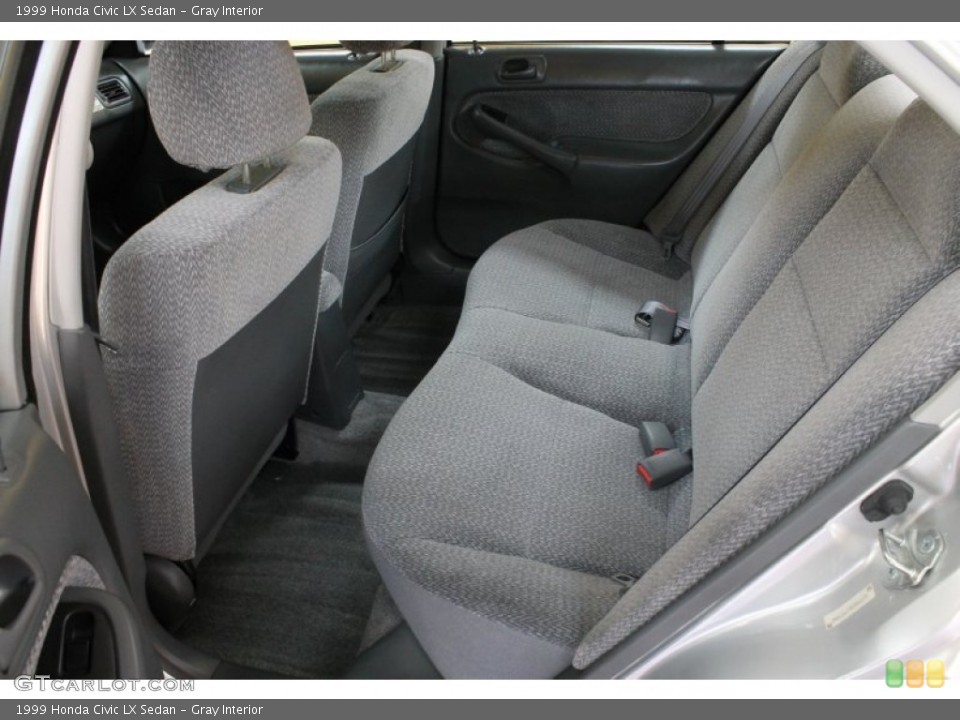 Gray Interior Photo for the 1999 Honda Civic LX Sedan #55257841