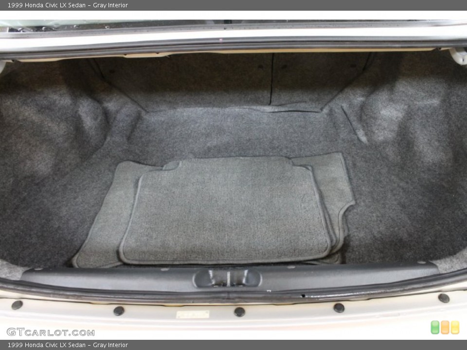 Gray Interior Trunk for the 1999 Honda Civic LX Sedan #55257850