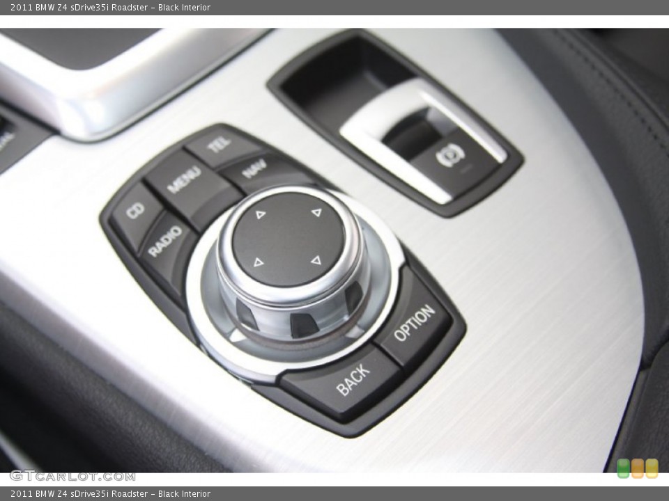 Black Interior Controls for the 2011 BMW Z4 sDrive35i Roadster #55258648