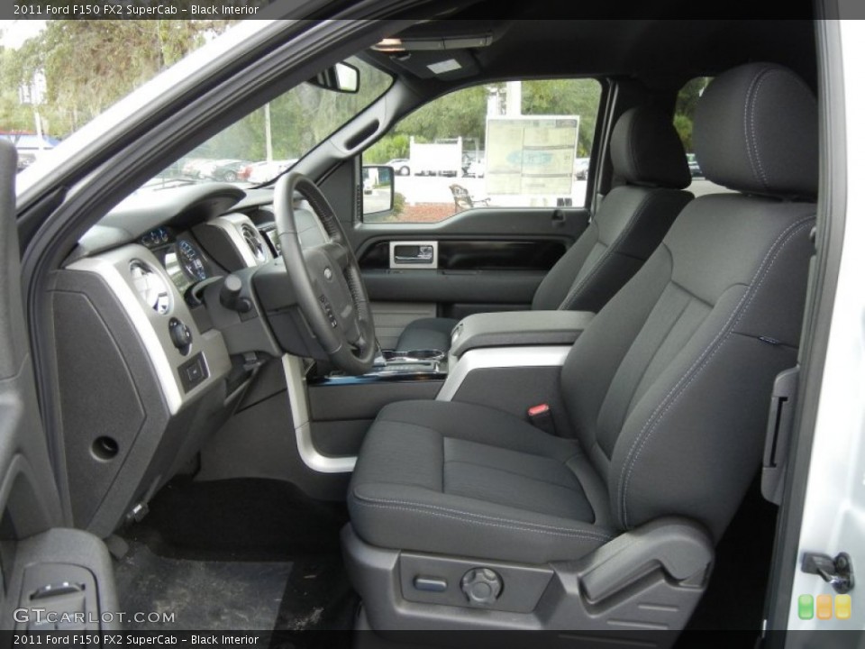 Black Interior Photo for the 2011 Ford F150 FX2 SuperCab #55260469