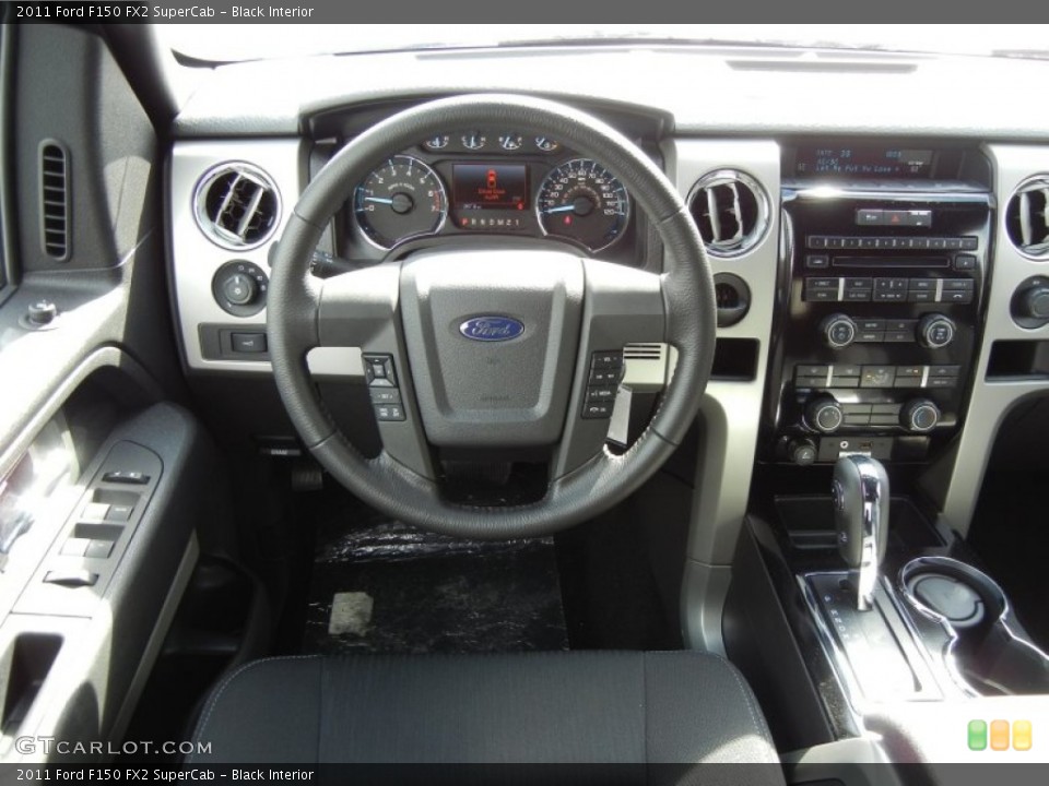 Black Interior Dashboard for the 2011 Ford F150 FX2 SuperCab #55260490