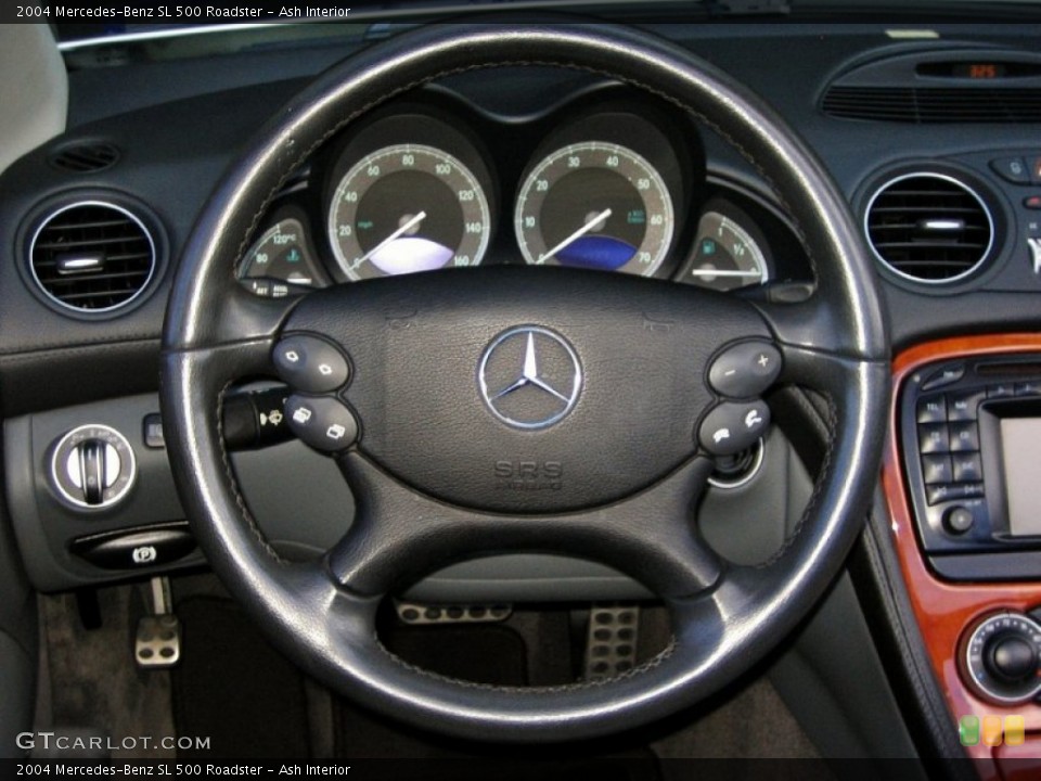 Ash Interior Steering Wheel for the 2004 Mercedes-Benz SL 500 Roadster #55262509