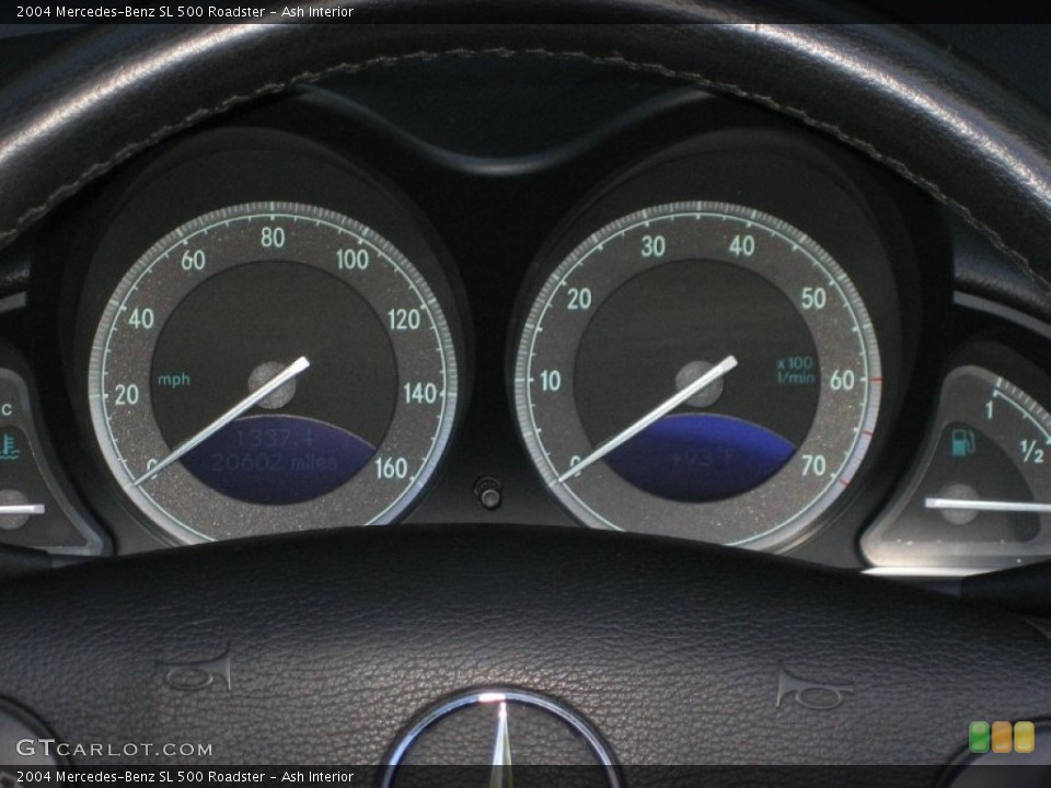 Ash Interior Gauges for the 2004 Mercedes-Benz SL 500 Roadster #55262518