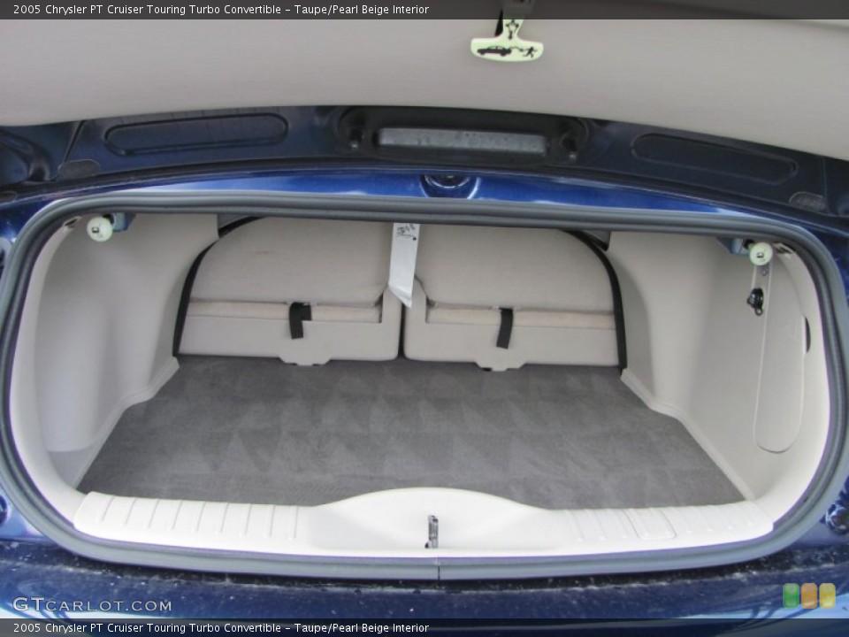 Taupe/Pearl Beige Interior Trunk for the 2005 Chrysler PT Cruiser Touring Turbo Convertible #55265205