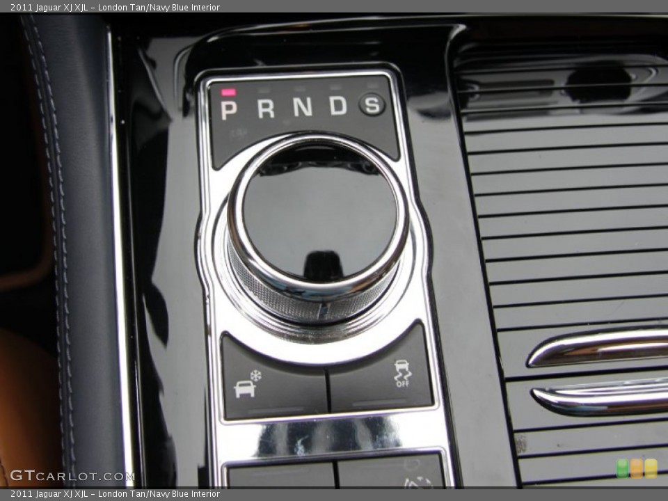 London Tan/Navy Blue Interior Transmission for the 2011 Jaguar XJ XJL #55265710