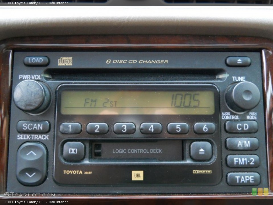 Oak Interior Audio System for the 2001 Toyota Camry XLE #55266757