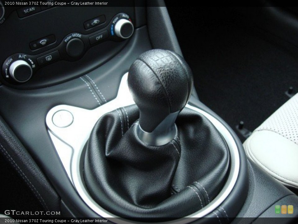 Gray Leather Interior Transmission for the 2010 Nissan 370Z Touring Coupe #55268086