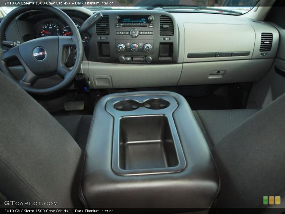 Dark Titanium Interior Dashboard for the 2010 GMC Sierra 1500 Crew Cab 4x4 #55268320