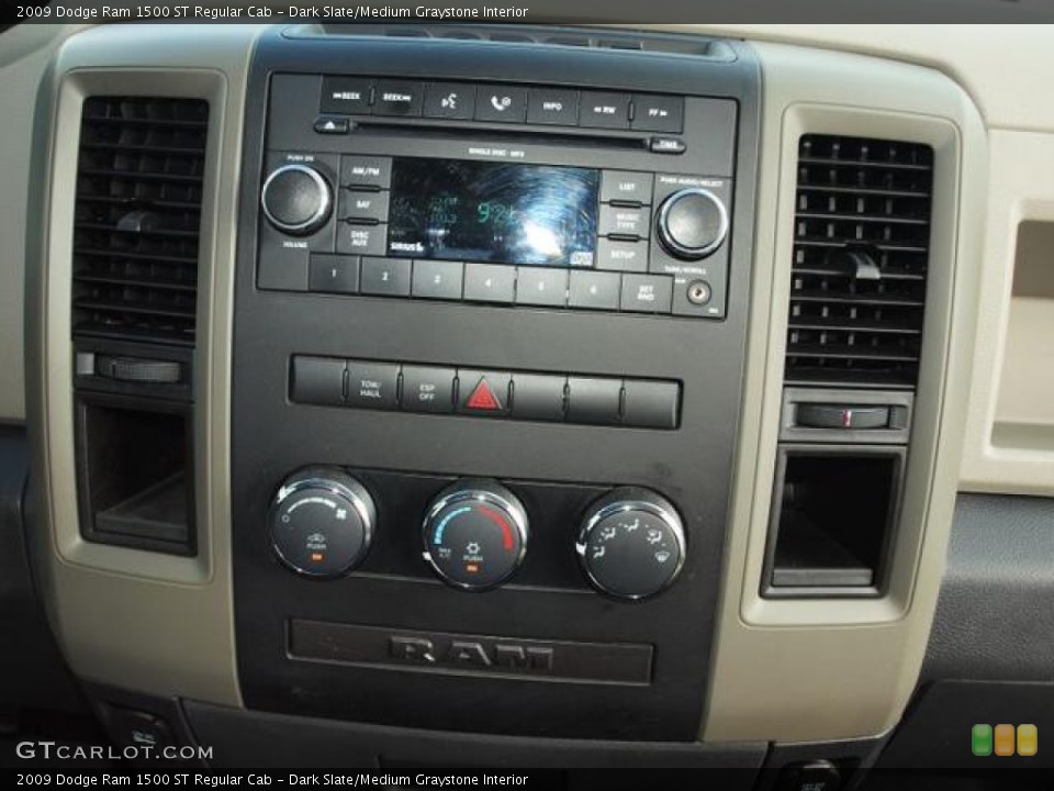 Dark Slate/Medium Graystone Interior Audio System for the 2009 Dodge Ram 1500 ST Regular Cab #55268474