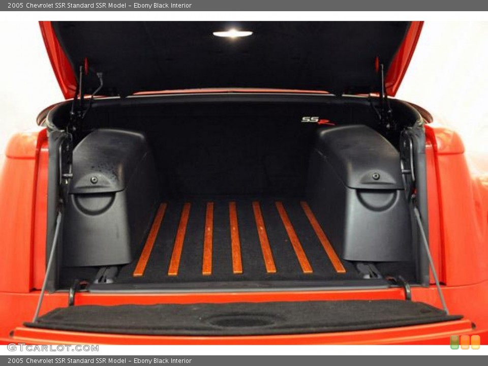 Ebony Black Interior Trunk for the 2005 Chevrolet SSR  #55269040