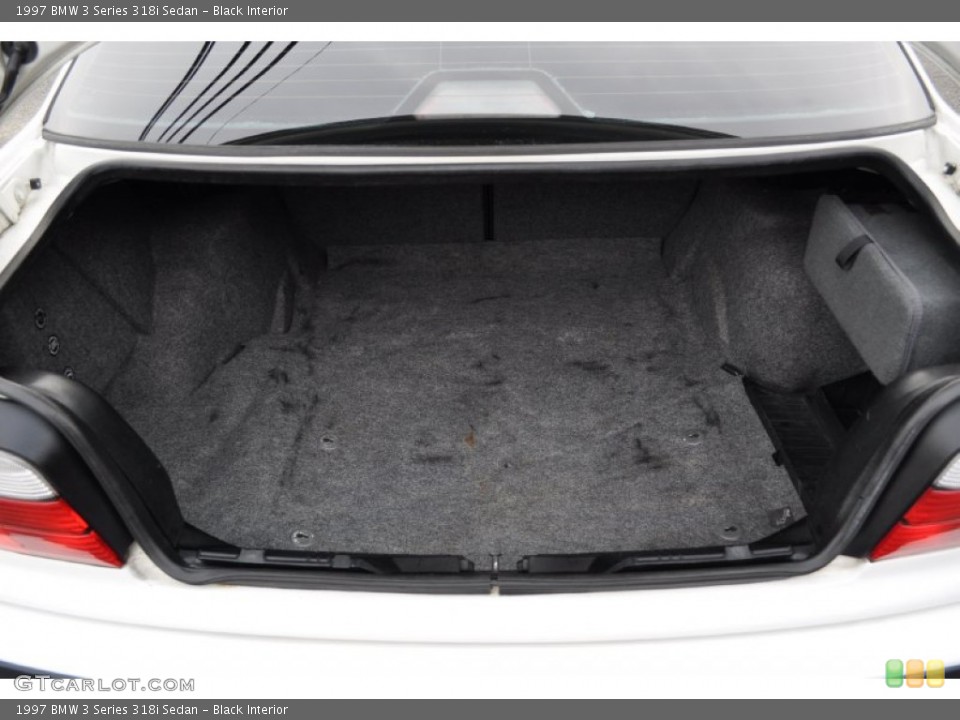 Black Interior Trunk for the 1997 BMW 3 Series 318i Sedan #55269391